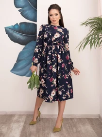 Сукні ISSA Plus модель 12512_синий Фото