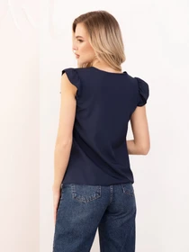 Сорочки ISSA Plus модель SA-182_темно-синий Фото
