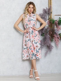 Сукні ISSA Plus модель 12550_мультиколор Фото