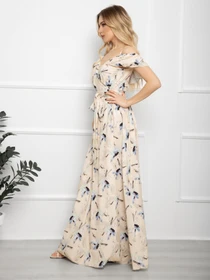 Платья ISSA Plus модель 12561_мультиколор Фото