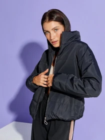Куртки та дублянки ISSA Plus модель SA-308_черный Фото
