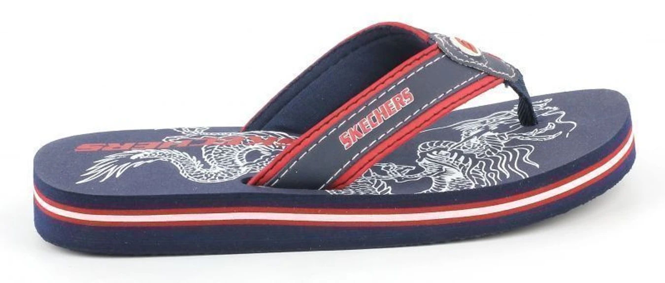 Шлёпанцы Skechers модель 92251L-NVRD Фото