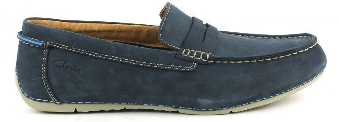 Мокасини та топ-сайдери Clarks модель OM2113 Фото