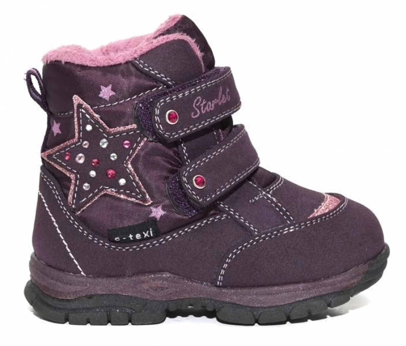 Ботинки и сапоги Plato CRT модель 195687 d.purple/d.pink Фото