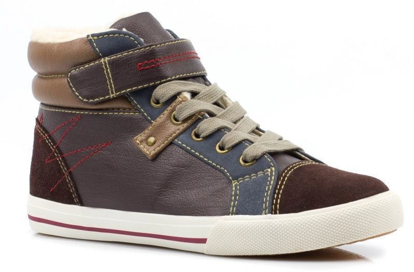 Ботинки и сапоги Canadians модель 461044776356 dk.brown Фото