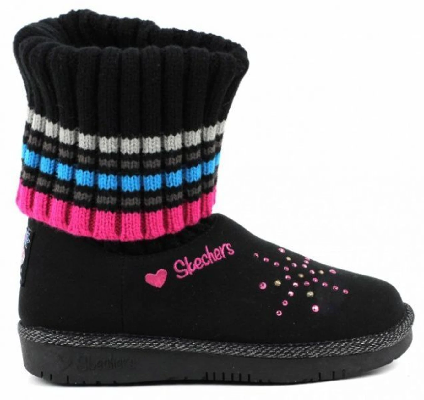 Сапоги и ботфорты Skechers модель 10416L BLK Фото