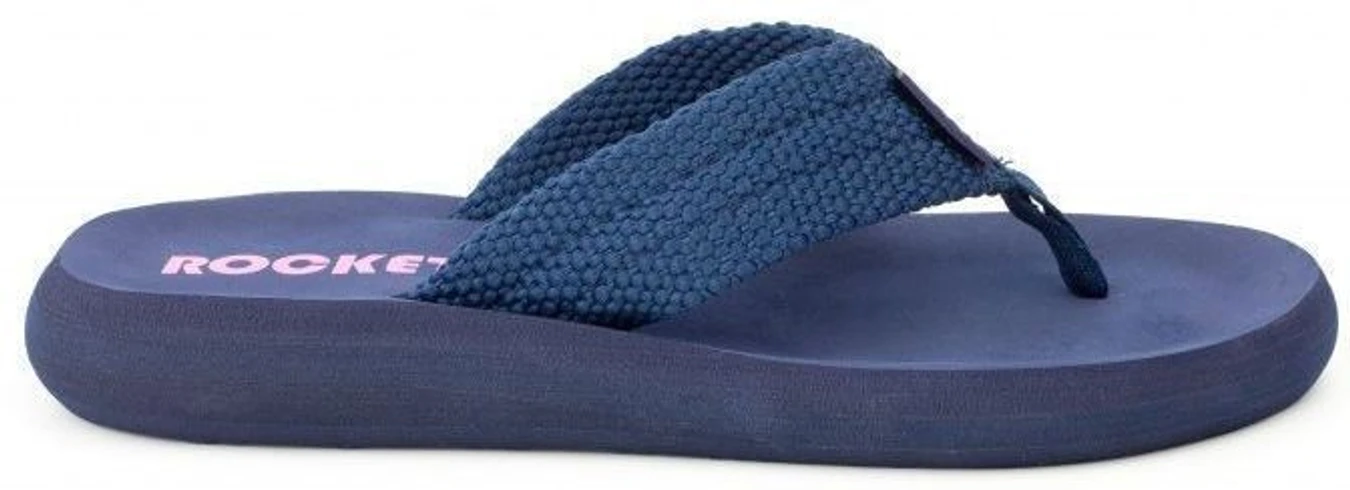 Шлёпанцы Rocket Dog модель SUNSET webbing navy Фото