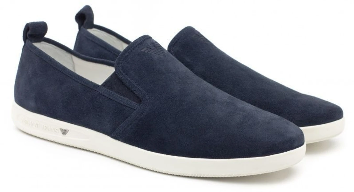 Слипоны и мокасины Armani Jeans модель EH17 Фото