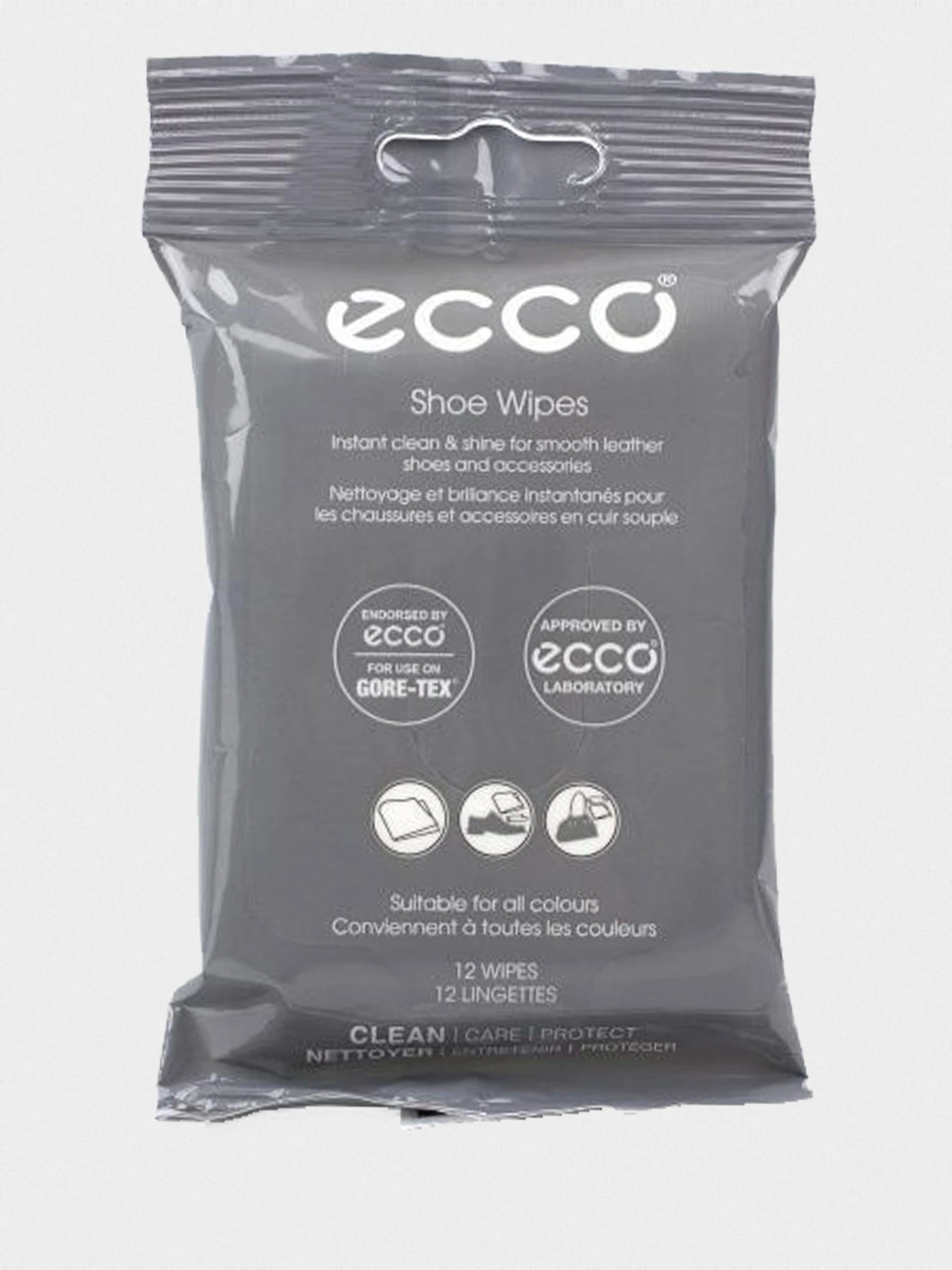 Догляд за взуттям ECCO Shoe Wipes модель 9033620(00100) Фото