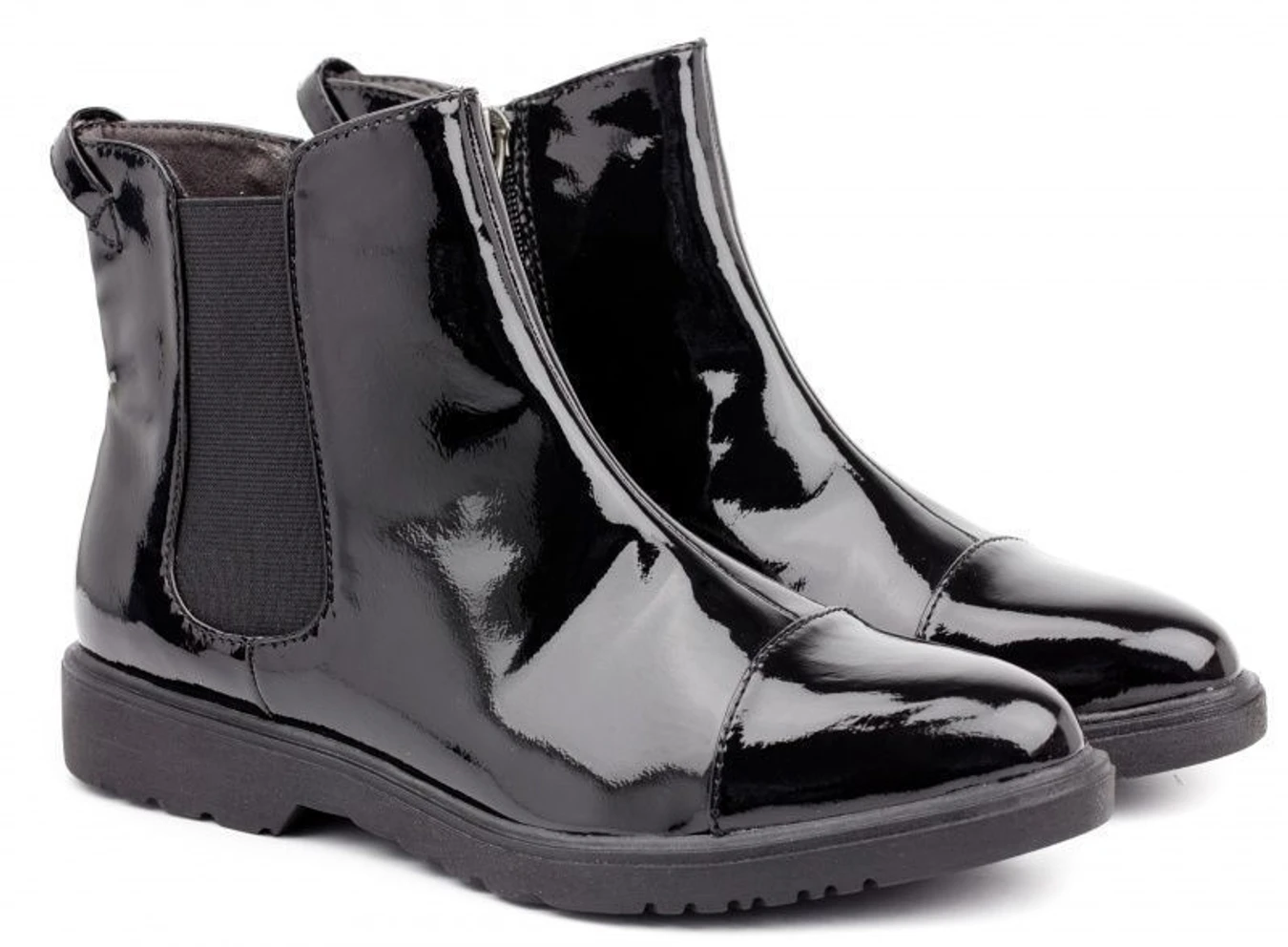 Ботинки и сапоги Tamaris модель 25057-25-018 black patent Фото