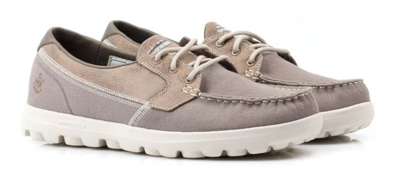Мокасины и топ-сайдеры Skechers модель 53625 KHK Фото