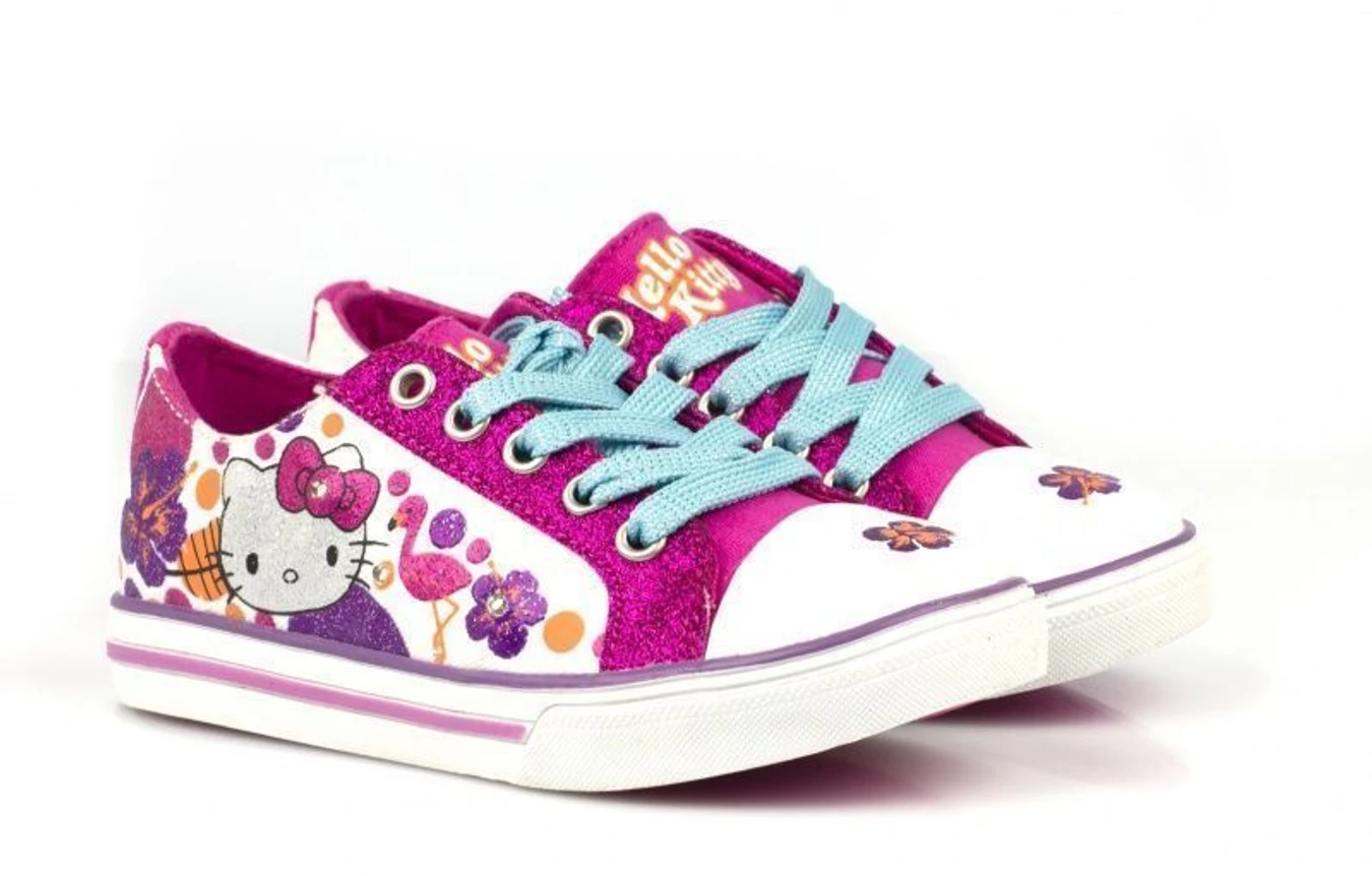 Кеды Palette модель HK001763_hello kitty_WHITE/FUX Фото