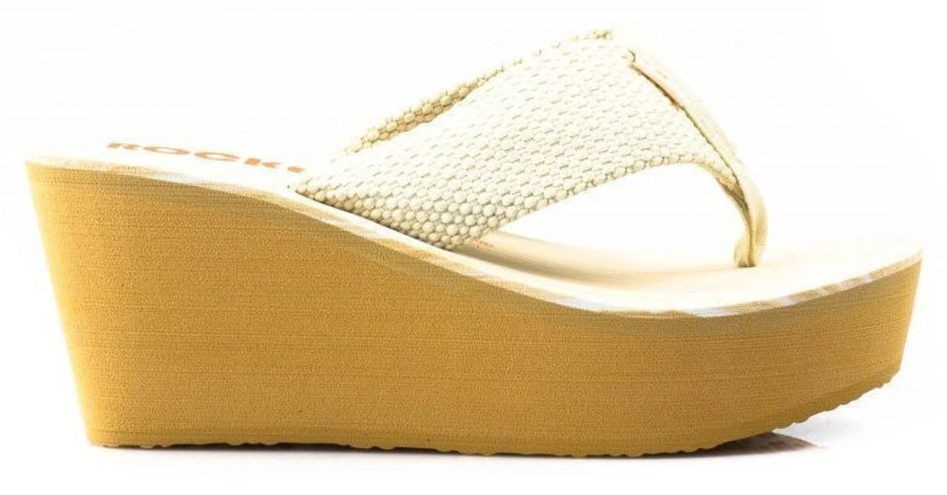 Шлёпанцы Rocket Dog модель DIVER webbing double cream Фото