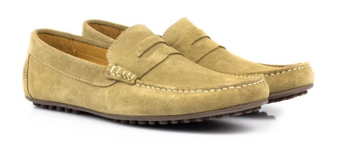 Мокасини та топ-сайдери Filipe Shoes модель 8711 taupe Фото