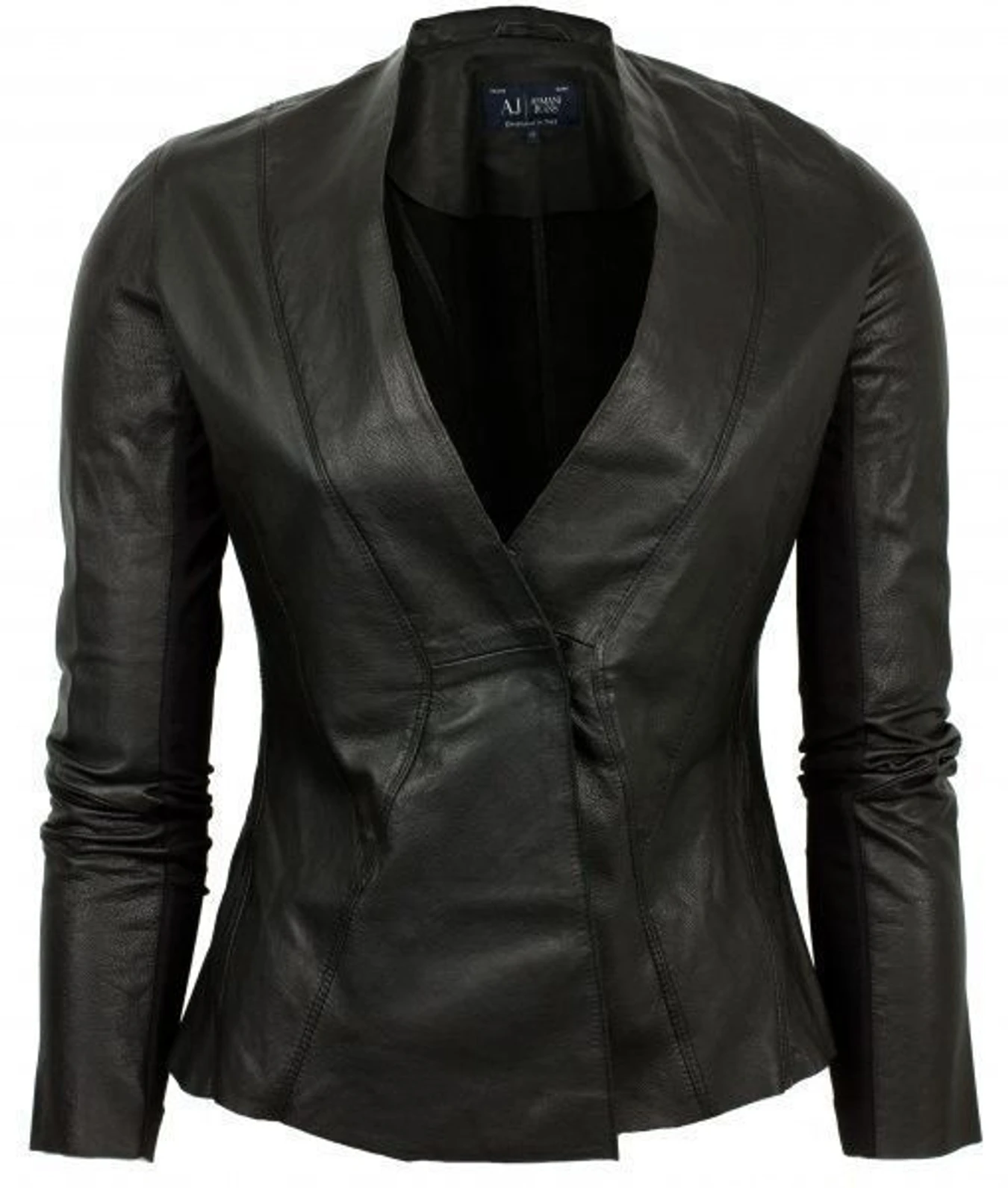 Куртка шкіряна Armani Jeans модель C5N28-WH-12 Фото