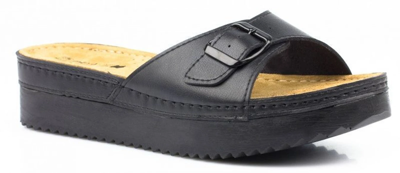 Шльопанці MUYA модель 25241_black Фото