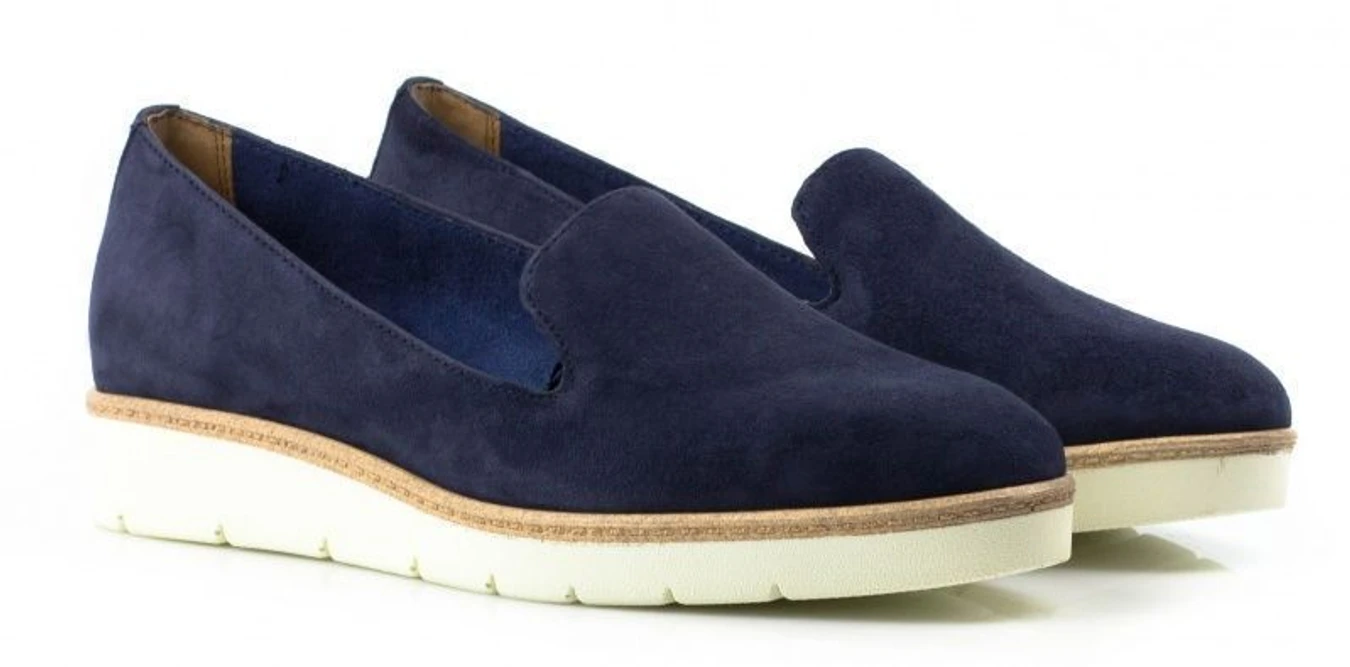 Слипоны и мокасины Tamaris модель 24300-26-806 navy suede Фото