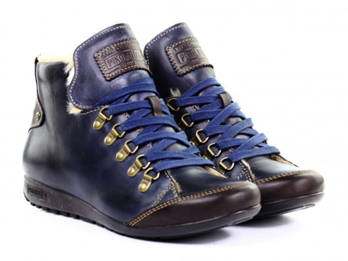 Ботинки и сапоги PIKOLINOS модель W67-P766_NAVY BLUE Фото