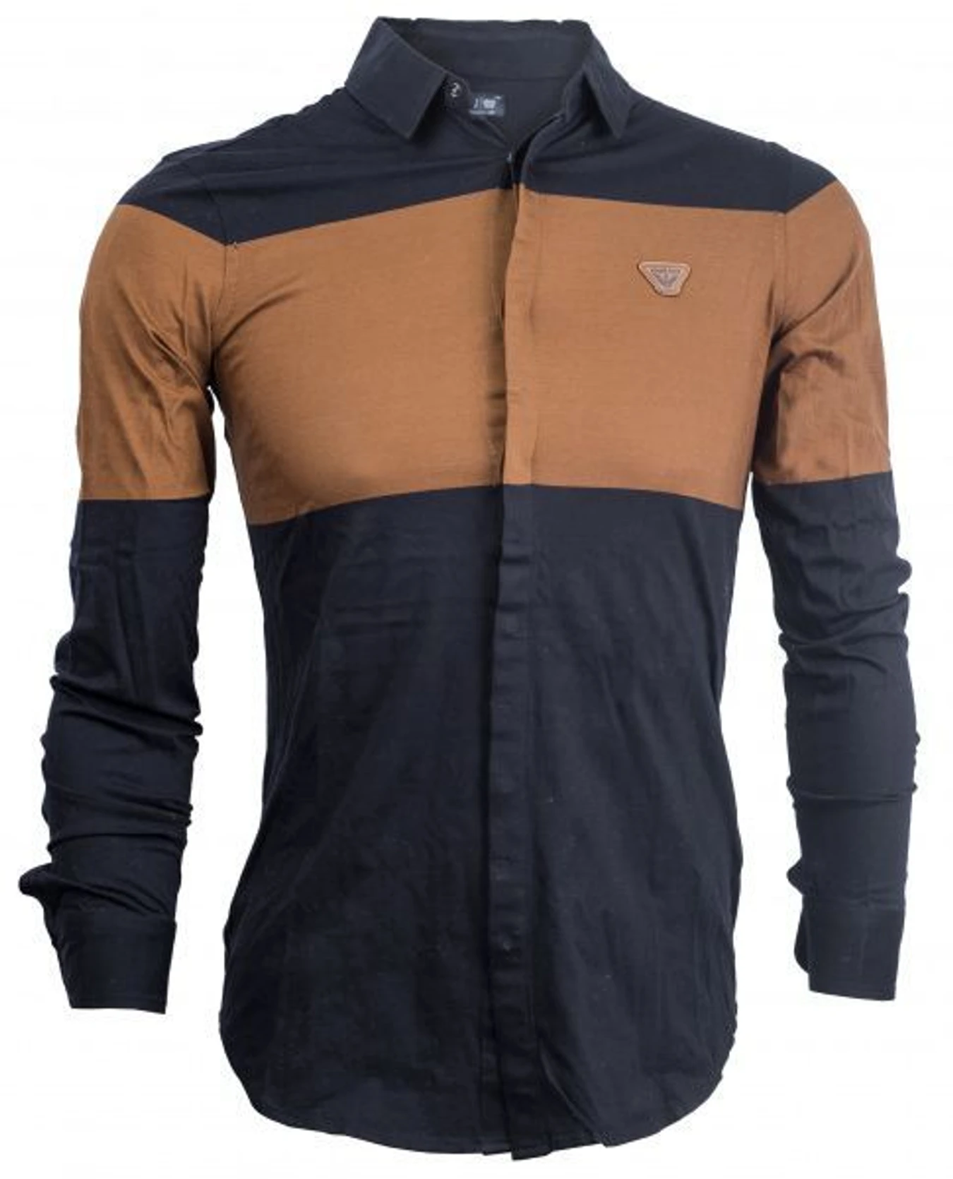 Рубашка с длинным рукавом Armani Jeans модель EE1345 Рубашка с длинным рукавом Armani Jeans модель EE1345 Фото
