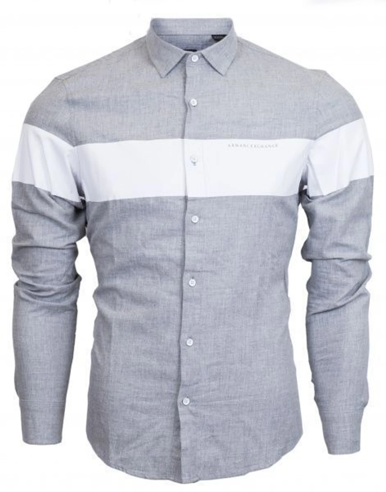 Рубашка с длинным рукавом Armani Exchange модель 6XZC32-ZNI6Z-3901 Рубашка с длинным рукавом Armani Exchange модель 6XZC32-ZNI6Z-3901 Фото