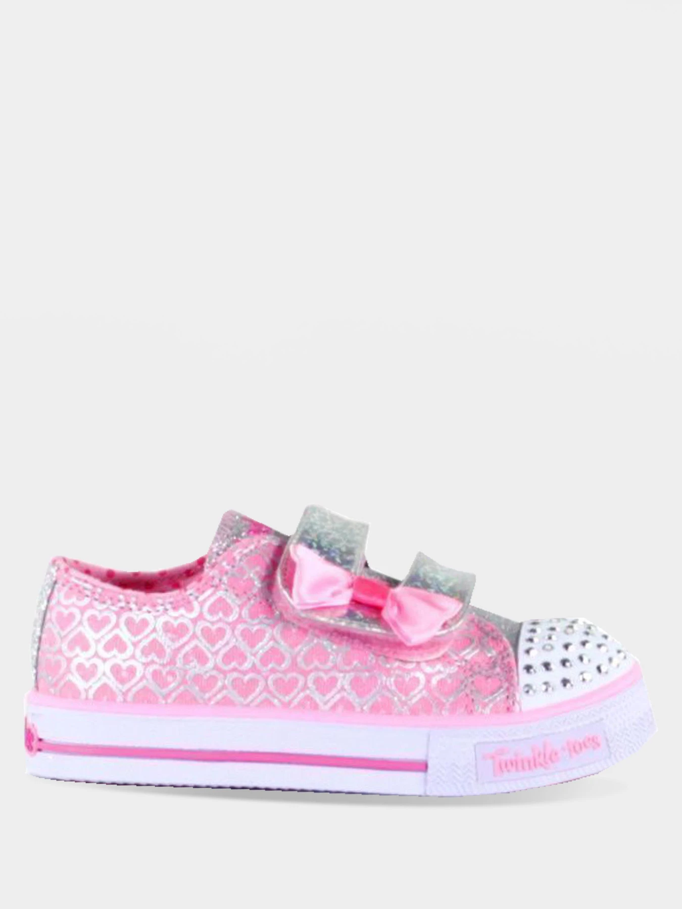 Кеды Skechers Twinkle Toes: Shuffles - Glitter Pop модель 10576N PKSL Фото