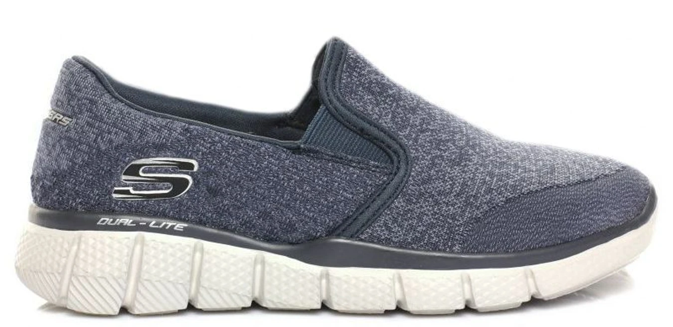 Слипоны и мокасины Skechers модель 97373L NVGY Фото