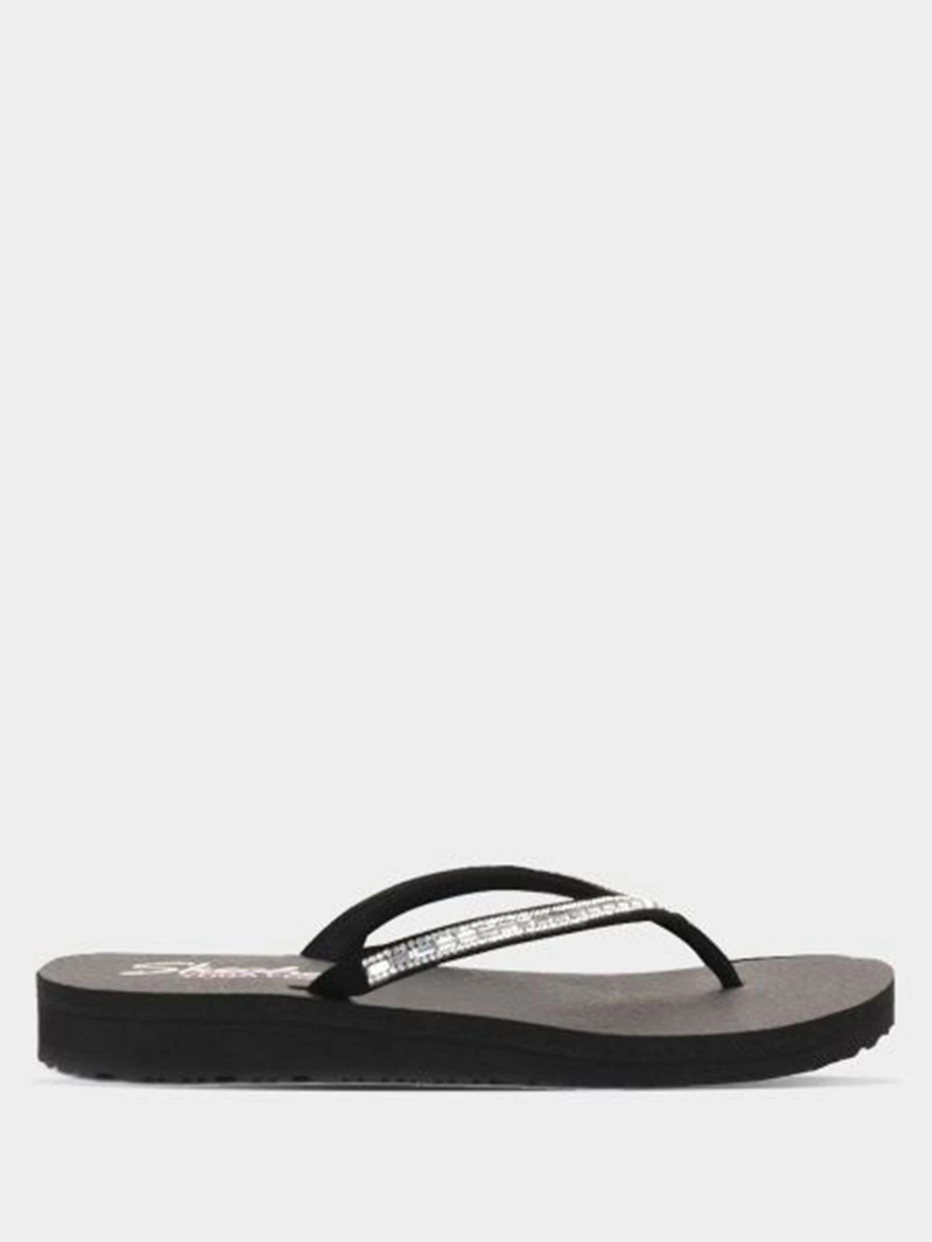 Шлёпанцы Skechers Meditation - Desert Princess модель 38627 BKSL Фото
