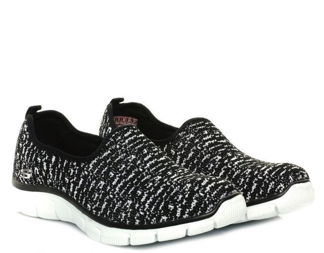 Сліпони та мокасини Skechers модель 12413 BKW Фото