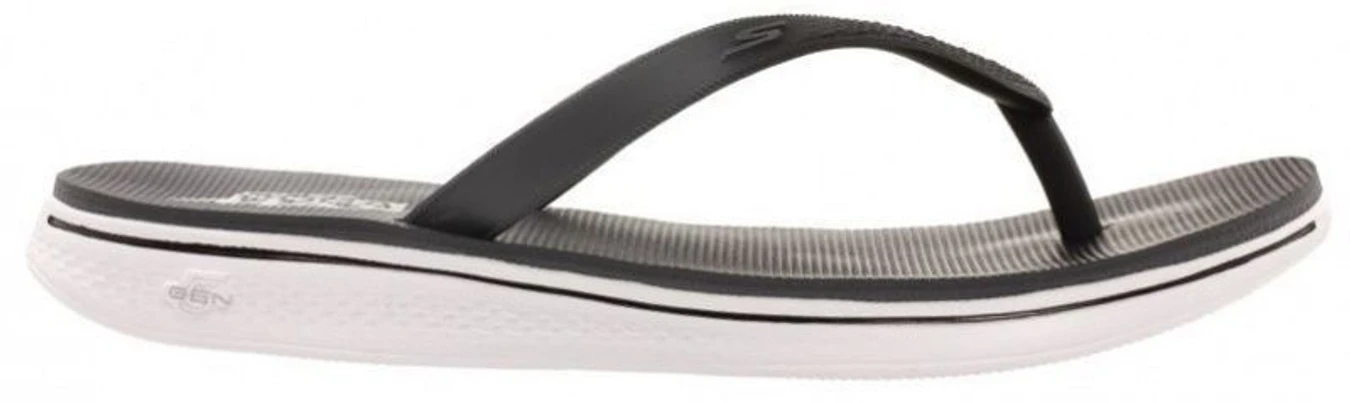 Шльопанці Skechers модель 14681 BKW Фото