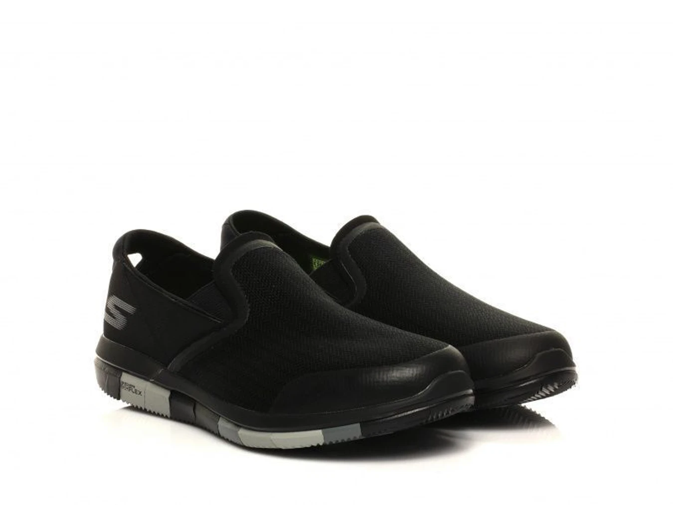 Слипоны и мокасины Skechers модель 54010 BKGY Фото