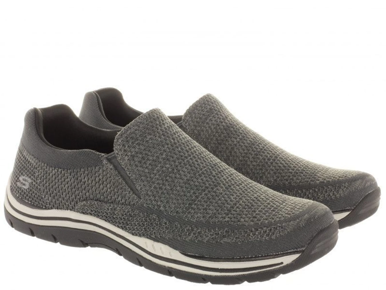 Слипоны и мокасины Skechers модель 65086 GRY Фото
