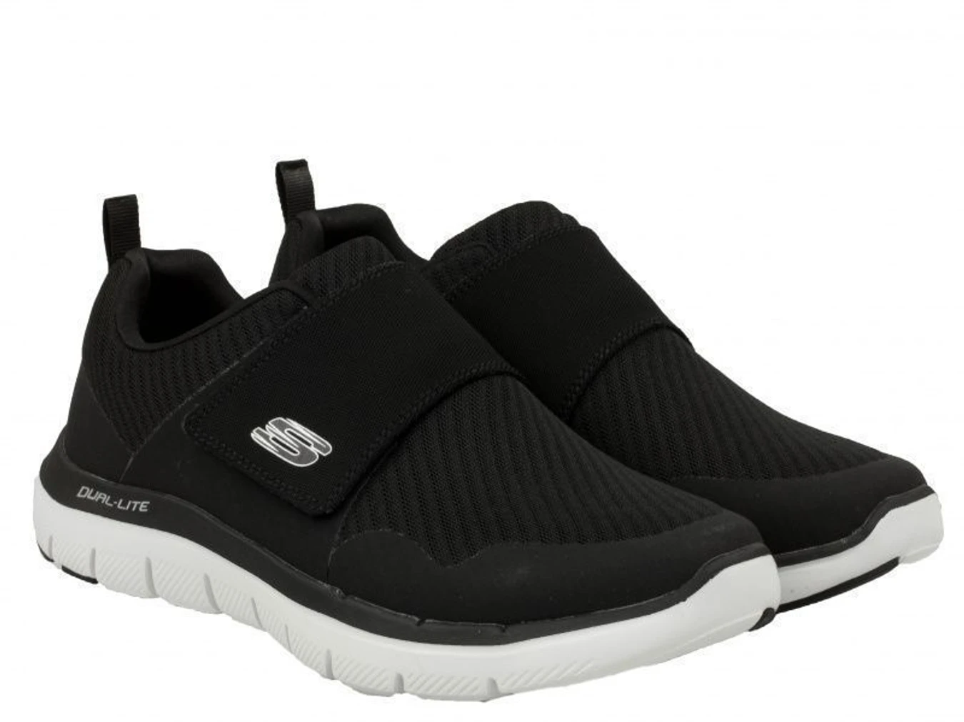 Слипоны и мокасины Skechers Flex Advantage 2.0 - Gurn модель 52183 BKW Фото