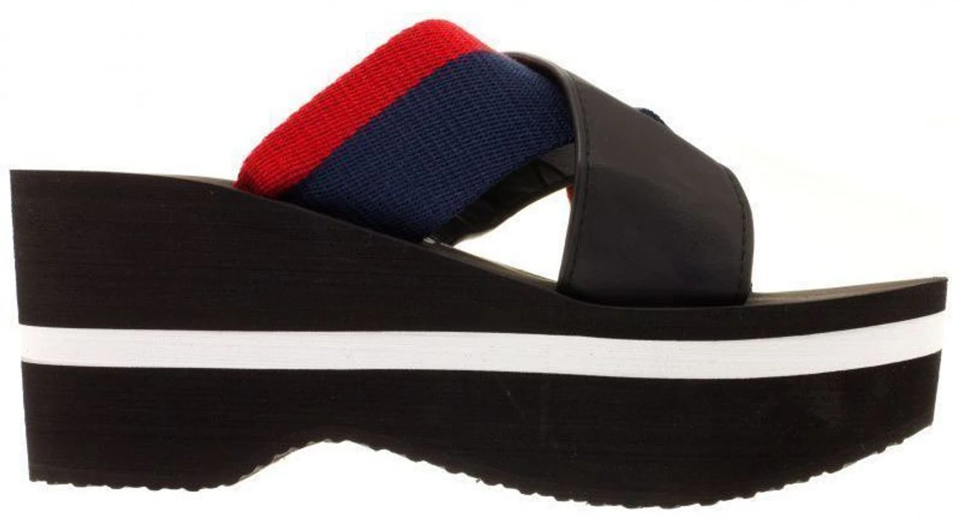 Шлёпанцы Rocket Dog модель RADLEY black/navy/red Фото