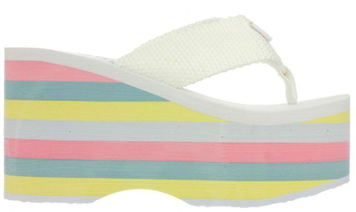 Шлёпанцы Rocket Dog модель BIG TOP webbing white Фото