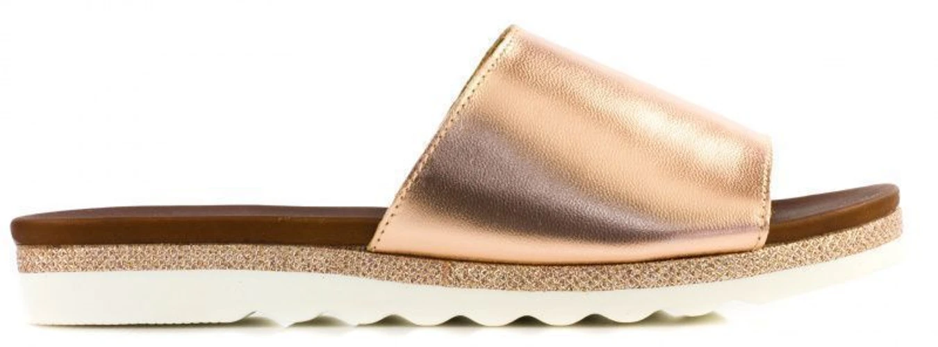 Шлёпанцы Marco Tozzi модель 27115-28-952 rose metallic Фото
