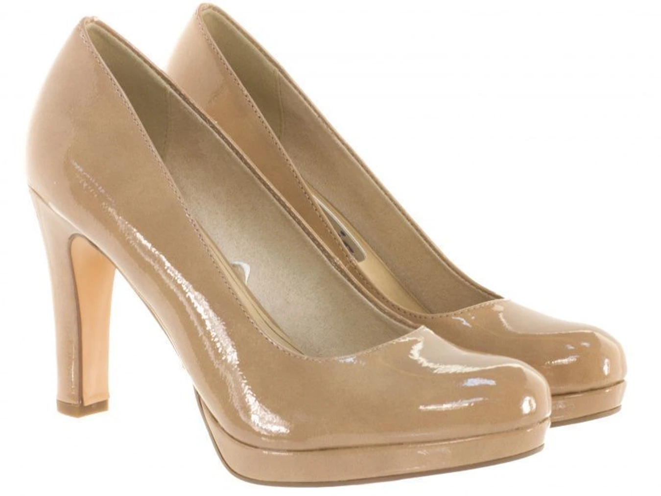 Туфли и лоферы Tamaris модель 22426-28-253 nude patent Фото