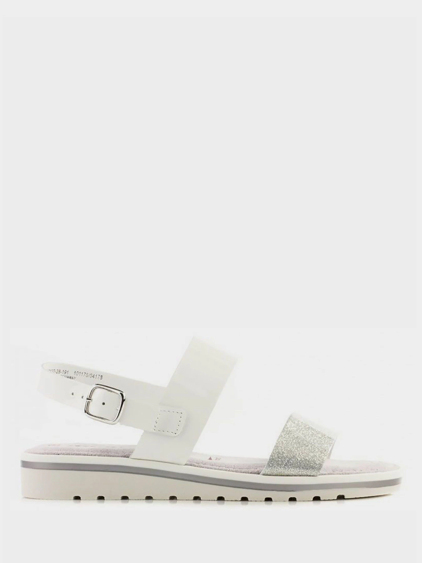Сандалии Tamaris модель 28122-28-191 white/silver Фото