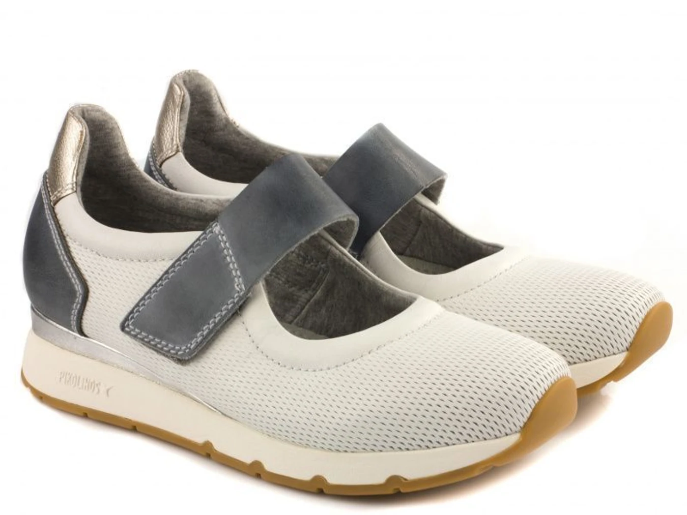 Туфли и лоферы PIKOLINOS модель W0J-6590 C1_DENIM|WHITE|PEARL Фото