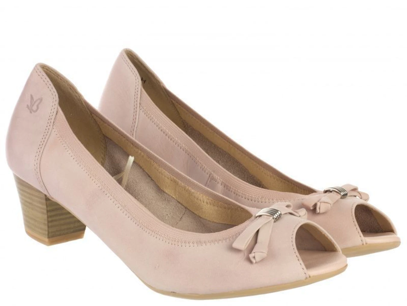 Босоножки Caprice модель 29302-28-509 rose nubuc Фото