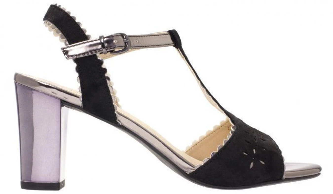 Босоножки Caprice модель 28305-28-033 black sue comb Фото