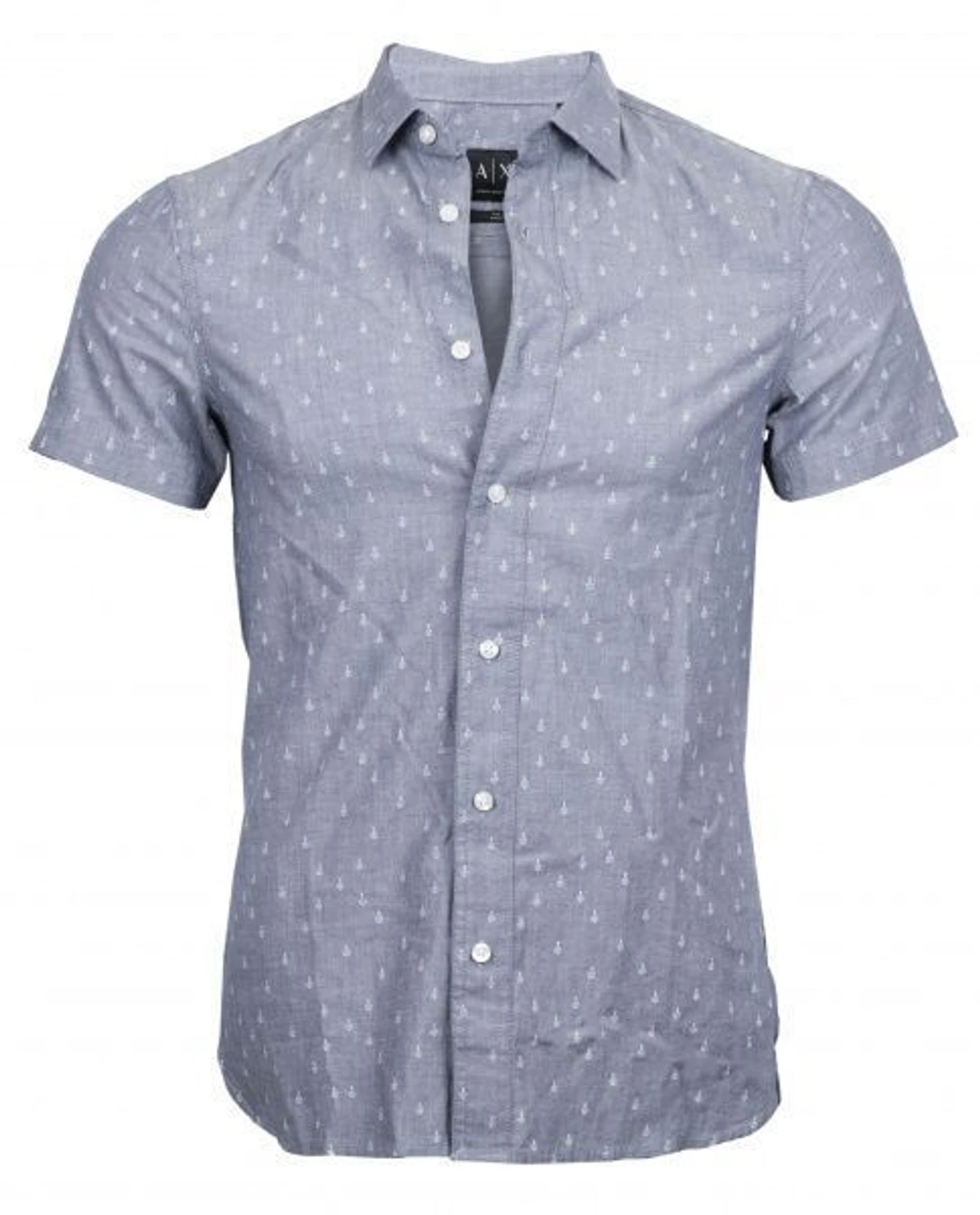 Рубашка с коротким рукавом Armani Exchange модель 3YZC11-Z1AVZ-2537 Фото