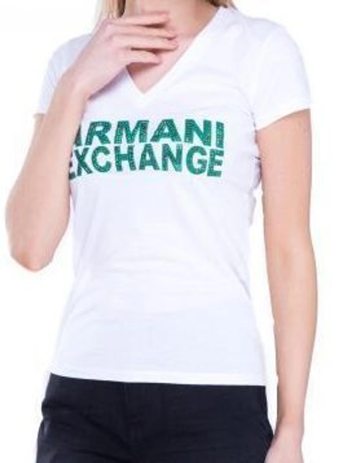 Футболки і поло Armani Exchange модель 3YYTDH-YJA8Z-1100 Фото