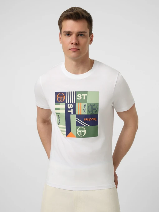 Футболки и поло Sergio Tacchini MODULO VERDE T-SHIRT модель STA261M801-10 Фото