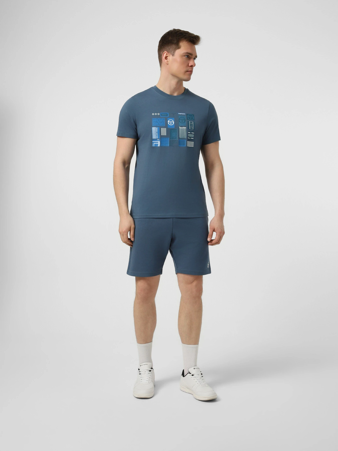 Футболки и поло Sergio Tacchini ALE T-SHIRT модель STA261M808-24 Футболки и поло Sergio Tacchini ALE T-SHIRT модель STA261M808-24 Фото