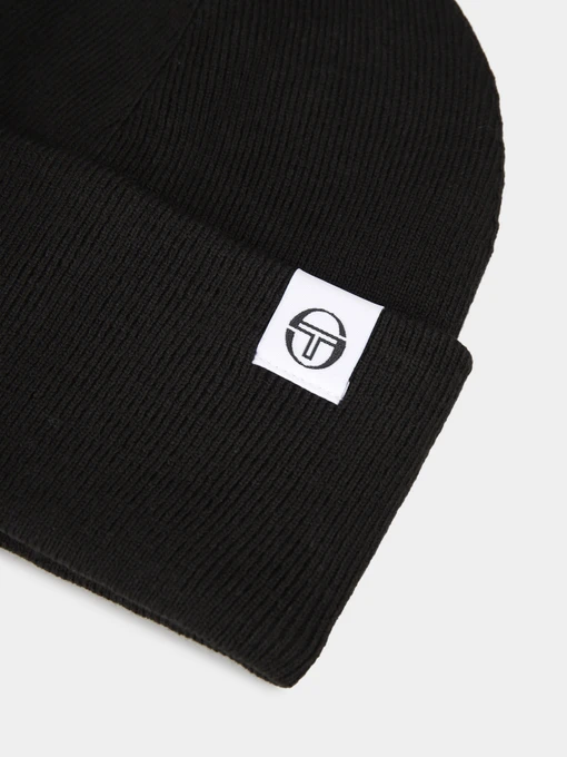 Sergio Tacchini SERGIO BEANIE Шапка колір чорний фото 3