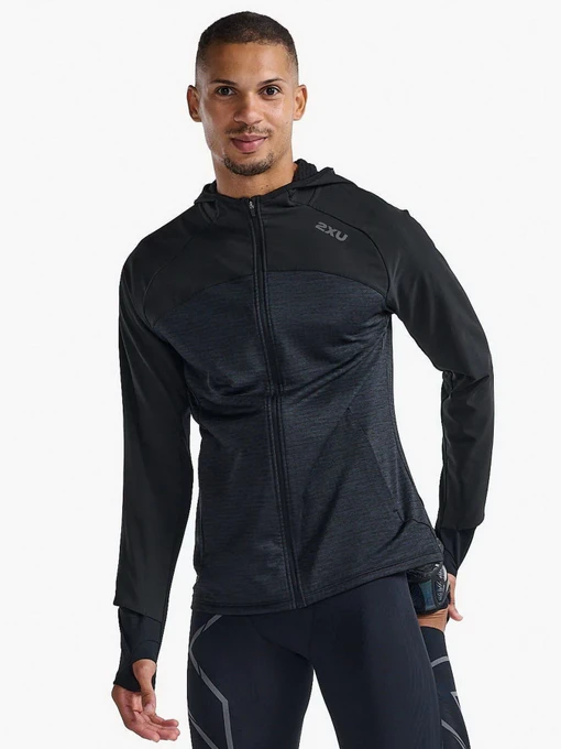 Чоловіча Спортивна кофта 2XU Ignition Shield Hooded Mid Layer фото 3