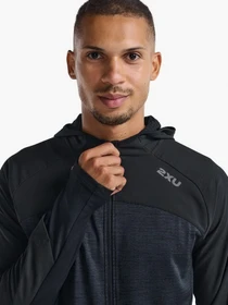 Худи и свитшоты 2XU Ignition Shield Hooded Mid Layer модель MR6829a-BLK/BRF Фото