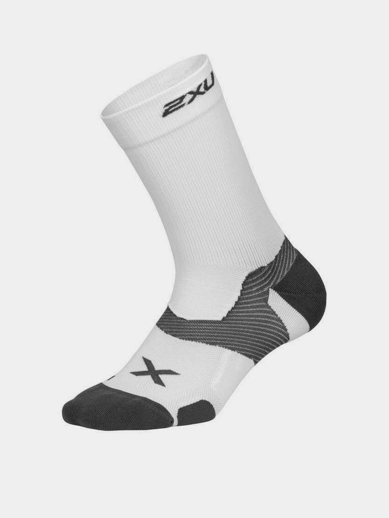 Шкарпетки та гольфи 2XU Vectr Cushion Crew модель UA5053e-WHT/GRY Шкарпетки та гольфи 2XU Vectr Cushion Crew модель UA5053e-WHT/GRY Фото