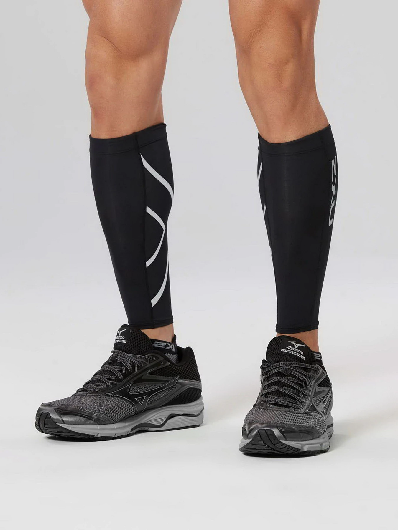 Шкарпетки та гольфи 2XU Compression Calf Guard модель UA1987b-BLK/BLK Фото
