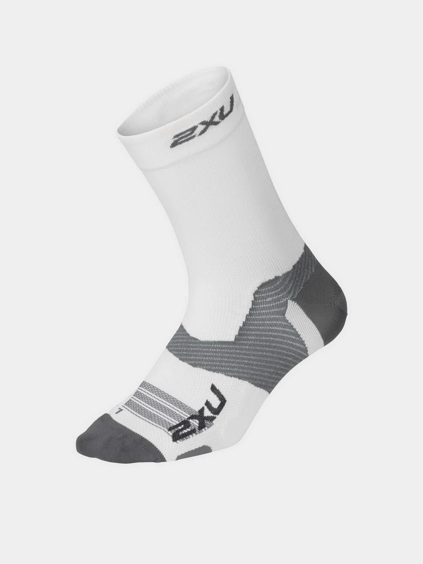 Шкарпетки та гольфи 2XU Vectr Light Cushion Crew модель UA7005e-WHT/GRY Шкарпетки та гольфи 2XU Vectr Light Cushion Crew модель UA7005e-WHT/GRY Фото